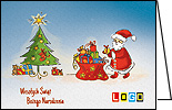Kartka świąteczna BN1-322 - Kartki świąteczne dla firm