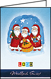 Kartka świąteczna BN1-340 - Kartki świąteczne dla firm