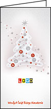 Kartka świąteczna BN3-024 - Kartki świąteczne dla firm