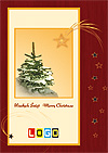 Kartka świąteczna BZ1-035 - Kartki świąteczne dla firm