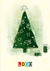 Kartka świąteczna BZ1-077 - Kartki świąteczne dla firm