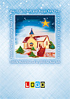 Kartka świąteczna BZ1-100 - Kartki świąteczne dla firm